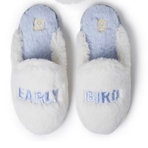 Dearfoams Early Bird Slippers NIB Medium 7 8